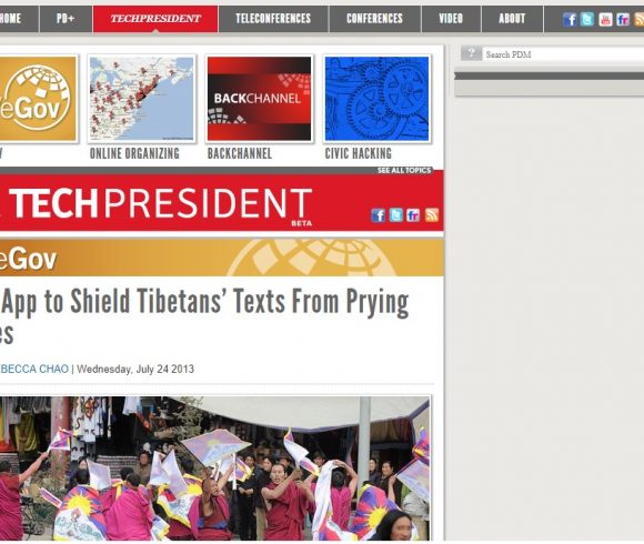 An App to Shield Tibetans’ Texts From Prying Eyes