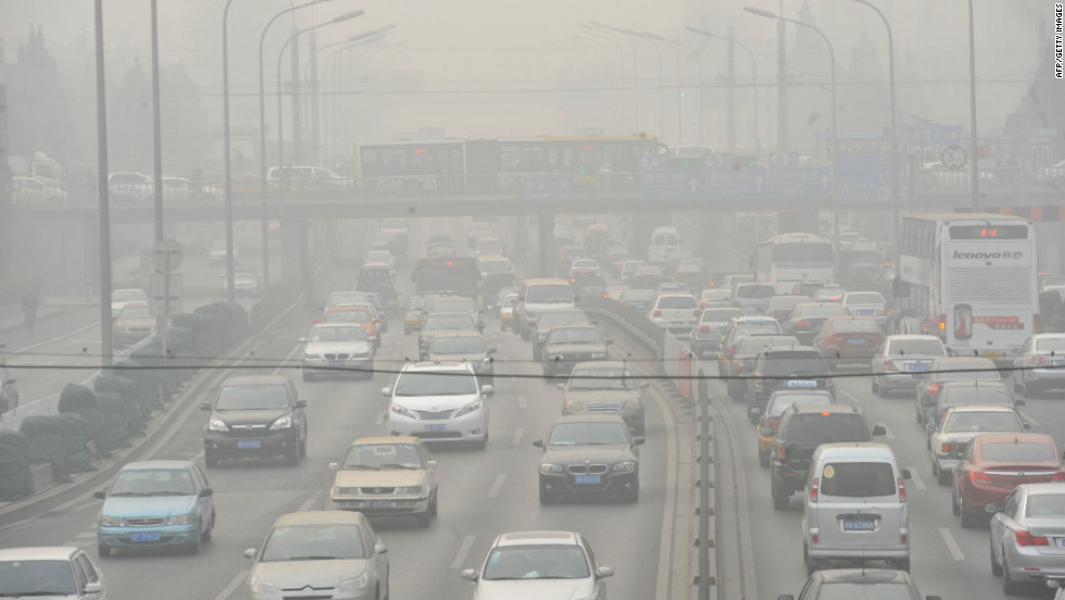 Beijing smog, Jan 18, 2012