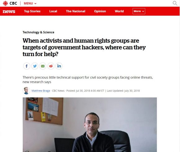 When activists and human rights groups are targets of government hackers, where can they turn for help?
