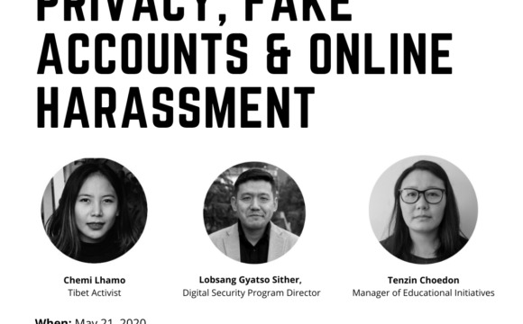 Privacy, Fake Accounts & Online Harassment