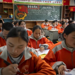 A residential school system in China is stripping Tibetan children of their language and culture, report claims