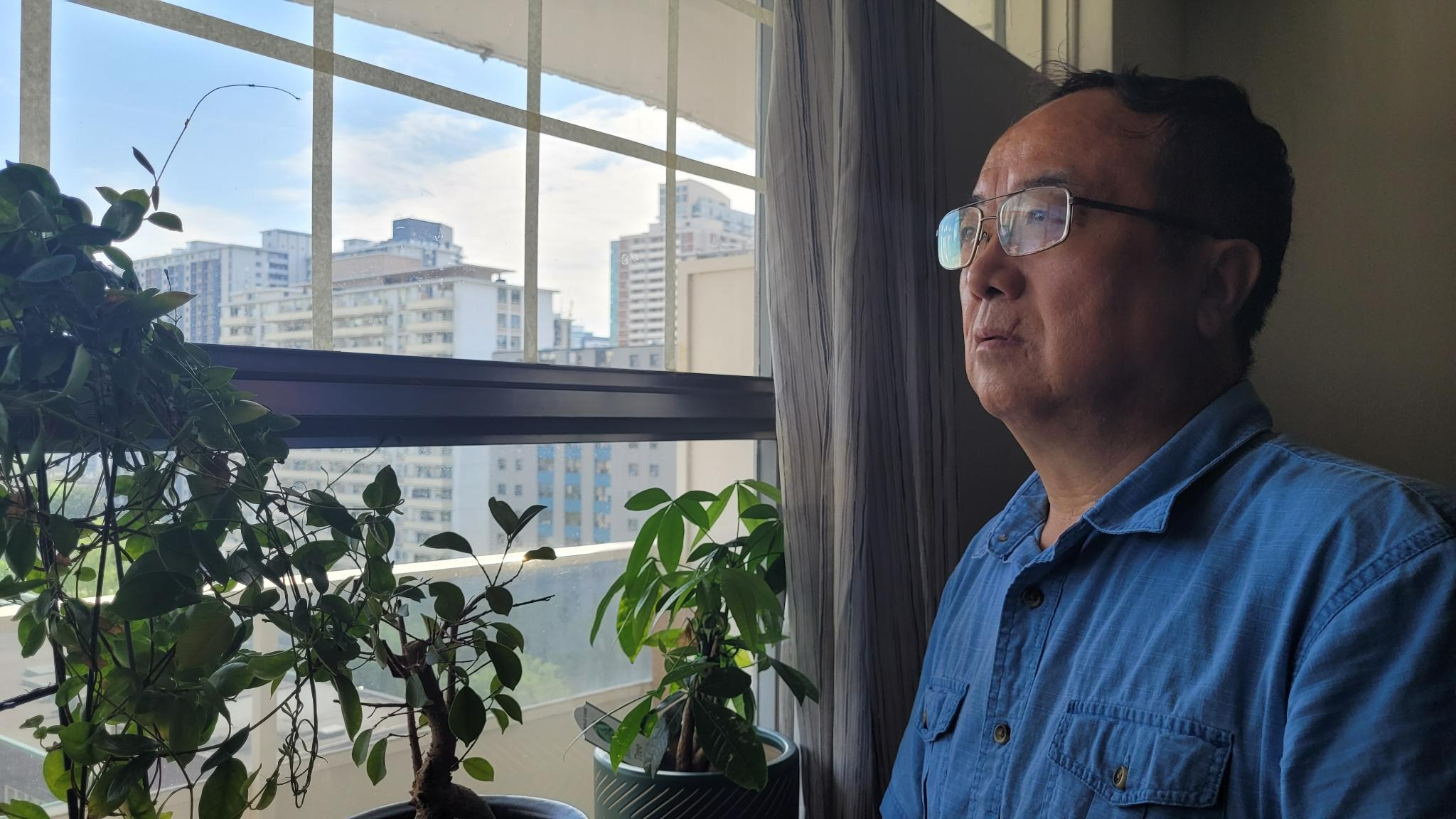 Dr. Gyal Lo at his home in Toronto, May, 2022 (image 3)