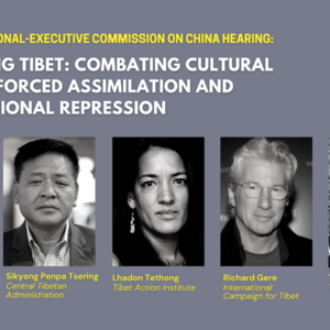 Tibet Action Testify at U.S. Congressional Hearing