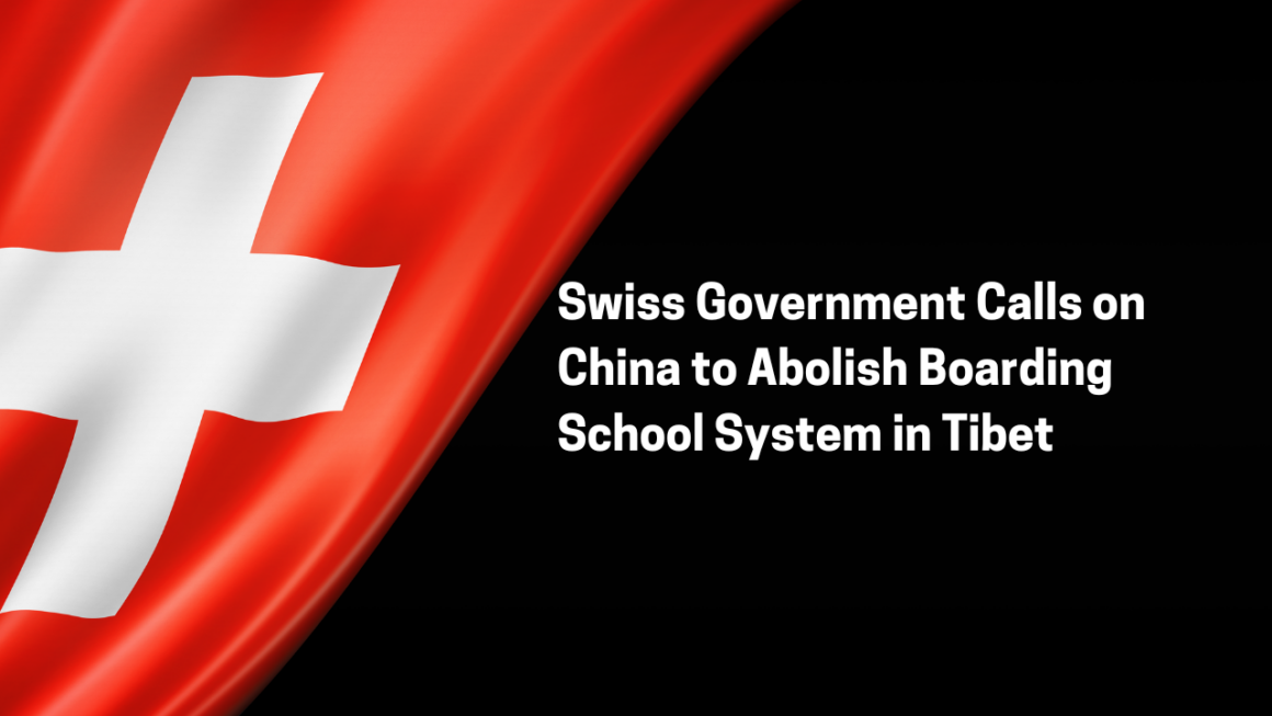 Swiss Government Calls on China to Abolish the Colonial Boarding Schools