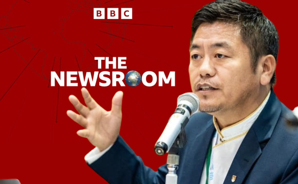 Dorjee Tseten Interviewed on BBC World Service’s The Newsroom