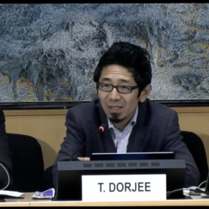 Tenzin Dorjee’s Remarks at the UN, Geneva, November 28, 2025 Tenzin Dorjee’s Remarks at the UN, Geneva, November 28, 2025