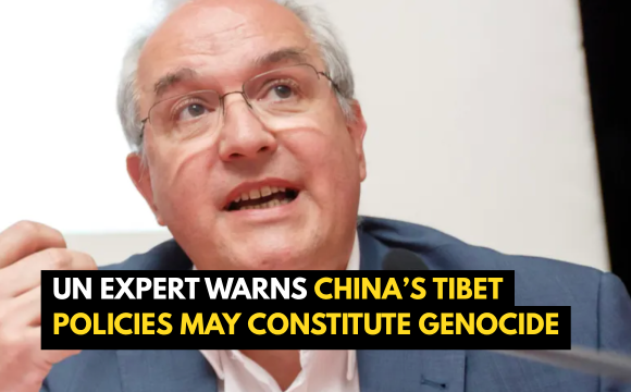UN Expert Warns China’s Tibet Policies May Constitute Genocide
